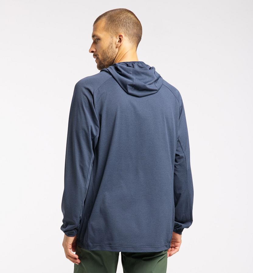 Haglöfs Mens Mirre Mid Layer Blue New Zealand 27930PWGH